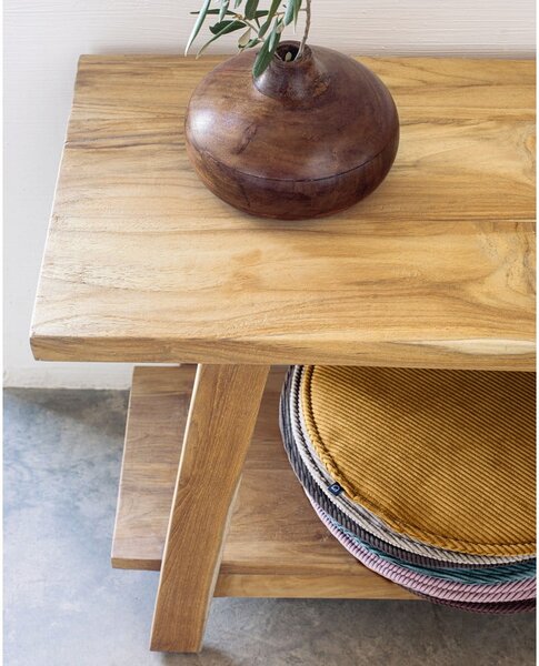 Naturalna ławka Safara – Kave Home