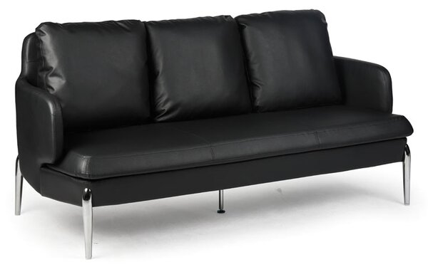 Sofa LUXOR, 3-miejscowa, czarna