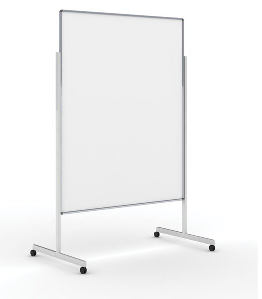 Tablica informacyjno-prezentacyjna na kółkach, 1200 x 1500 mm, lakierowana