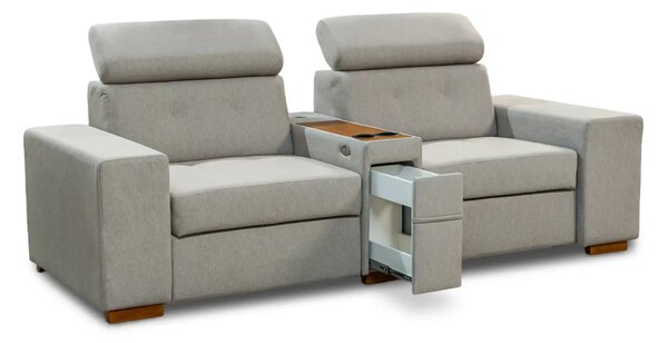 Sofa TULUM 2-osobowa z elektrycznym relaksem 220 cm