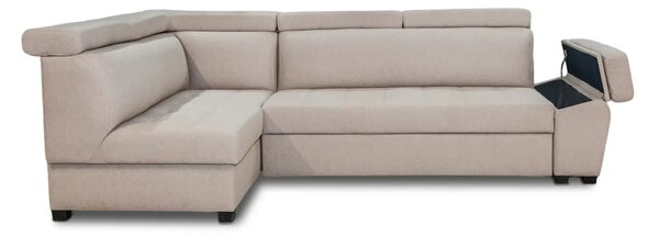 Narożnik Felix 280x160 cm funkcja spania, regulowane zagłówki