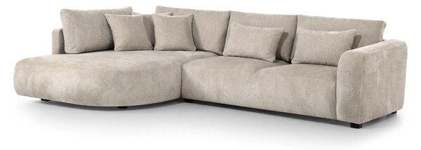 Narożnik Jacobs 300 x 185 x 85 cm tkanina żakardowa