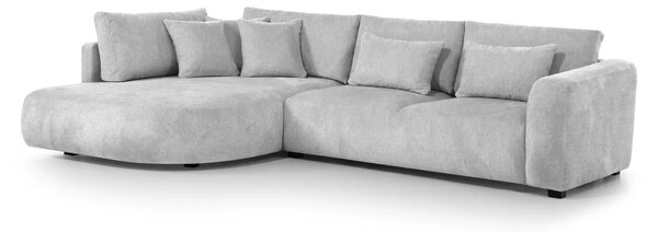 Narożnik Jacobs 300 x 185 x 85 cm tkanina żakardowa
