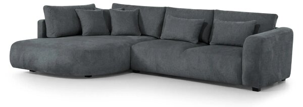 Narożnik Jacobs 300 x 185 x 85 cm tkanina żakardowa