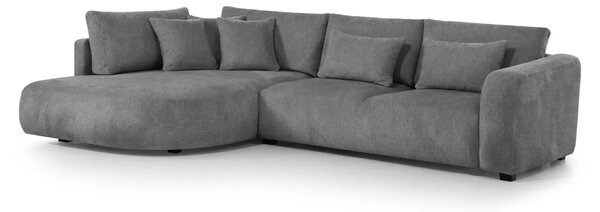 Narożnik Jacobs 300 x 185 x 85 cm tkanina żakardowa