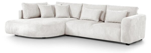 Narożnik Jacobs 300 x 185 x 85 cm tkanina żakardowa