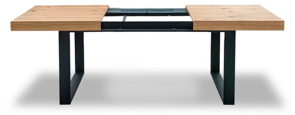Stół rozkładany 160/90 + 40 cm SJ51 w stylu loft industrialny