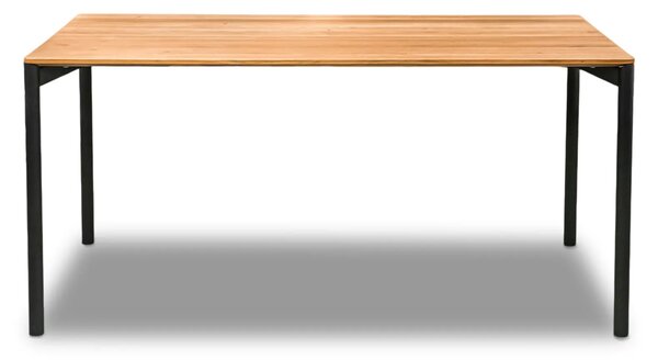 Stół Edge nierozkładany drewno dębowe 160x90 cm
