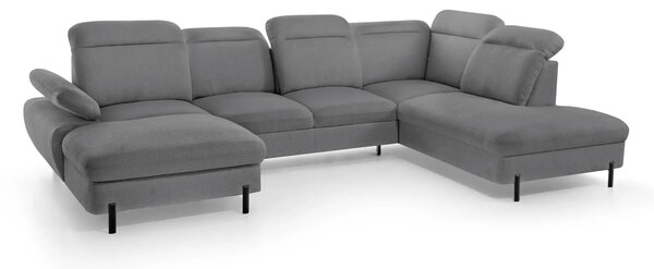 Narożnik LAZIO 365cm/235cm, spanie, pojemnik, system typu Delfin