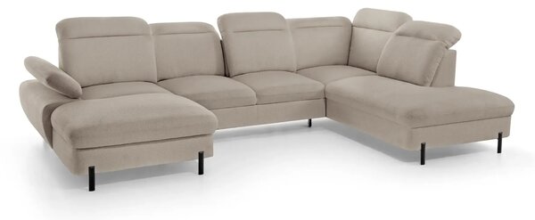 Narożnik LAZIO 365cm/235cm, spanie, pojemnik, system typu Delfin