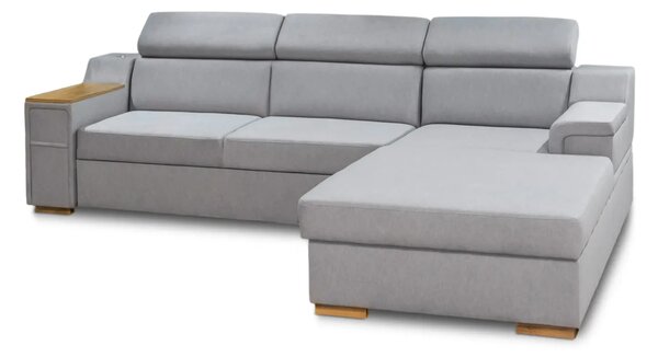 Narożnik Magnum V Szezlong Funkcja spania, barek, pojemnik 270/200 cm