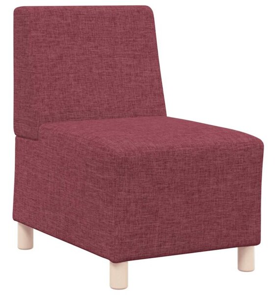ModuÅowa sofa bez podÅokietnikÃ³w w kolorze czerwonego wina, 55 cm, tkanina