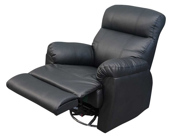 Skórzany komplet wypoczynkowy Monaco 3+1+1: 3 os sofa + 2 x fotele 4x RELAX manualny