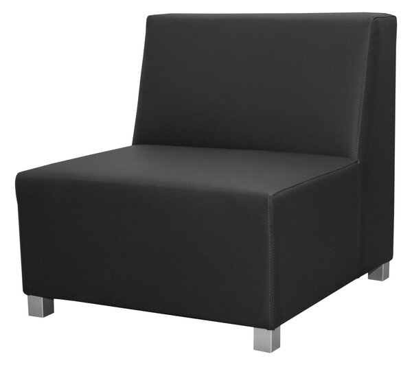 Sofa modułowa ogrodowa RIGGA, stolik + 2 pufy, wodoodporna tkanina