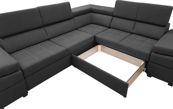 Narożnik INFINITY I 300/260 cm Ekskluzywny, posiada funkcją spania , ruchome zagłówki