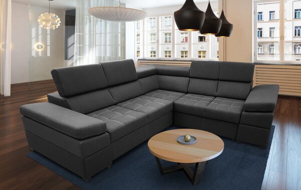 Narożnik INFINITY I 300/260 cm Ekskluzywny, posiada funkcją spania , ruchome zagłówki