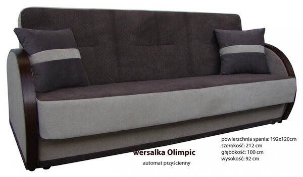 Wersalka do spania z pojemnikiem 210 cm OLIMPIC