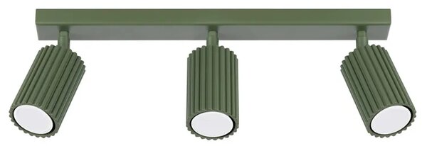 Oliwkowa lampa syfitowa w stylu loft L2-G95