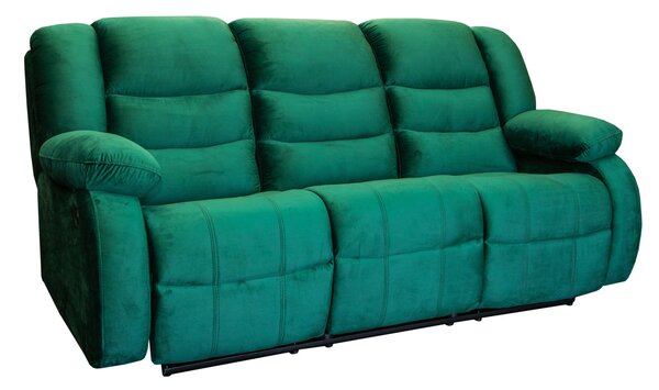 Sofa 3 osobowa BORYS RELAX Elektryczny w Tkaninie Tapicerskiej