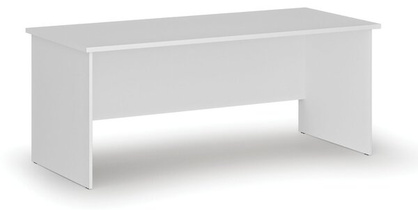 Biurko PRIMO WHITE, 180x80 cm, białe