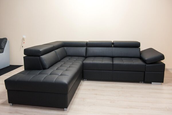 Narożnik INFINITY II 230/300 cm rozkładany z regulowanymi zagłówkami