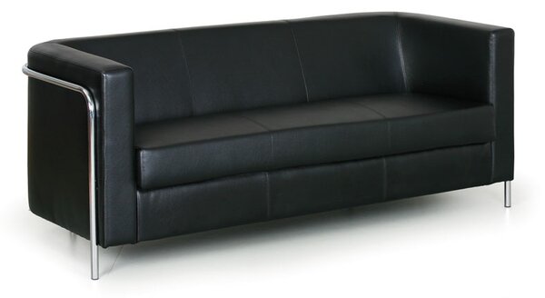 Sofa CLUB, 3-miejscowa, czarny