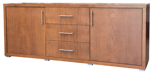 Duża Komoda 2D3S Dębowa Modern
