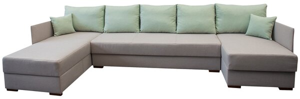 Narożnik Podkowa "U" 180/345/140 cm z poduszkami MATRIX VI