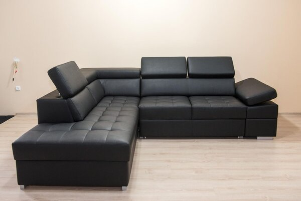 Narożnik INFINITY II 230/300 cm rozkładany z regulowanymi zagłówkami