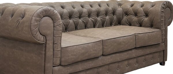 3 osobowa Sofa CHESTERFIELD I w stylu glamour