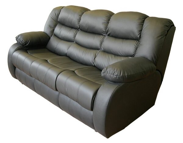 Sofa BORYS 3-osobowa z podłokietnikami w Tkaninie lub Ekoskórze