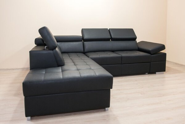 Narożnik INFINITY II 230/300 cm rozkładany z regulowanymi zagłówkami