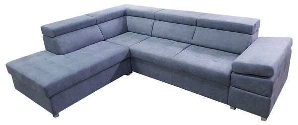 Narożnik INFINITY II 230/300 cm rozkładany z regulowanymi zagłówkami