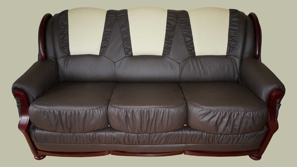 Sofa 3-osobowa MILANO z podłokietnikami w stylu klasycznym