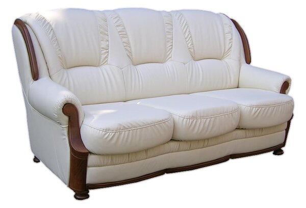 Sofa 3-osobowa MILANO z podłokietnikami w stylu klasycznym