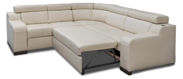 Narożnik LONDYN IV 240/270 cm rozkładany z regulowanymi zagłówkami