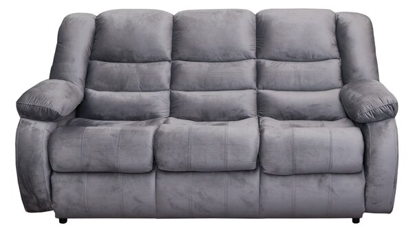 Sofa BORYS 3-osobowa z podłokietnikami w Tkaninie lub Ekoskórze