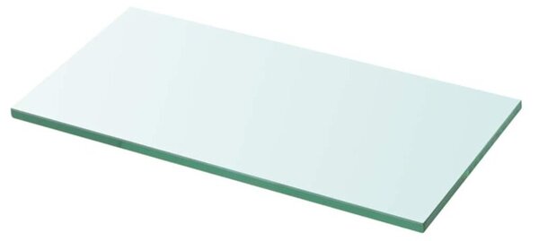 Szklany, bezbarwny panel, 30x12 cm