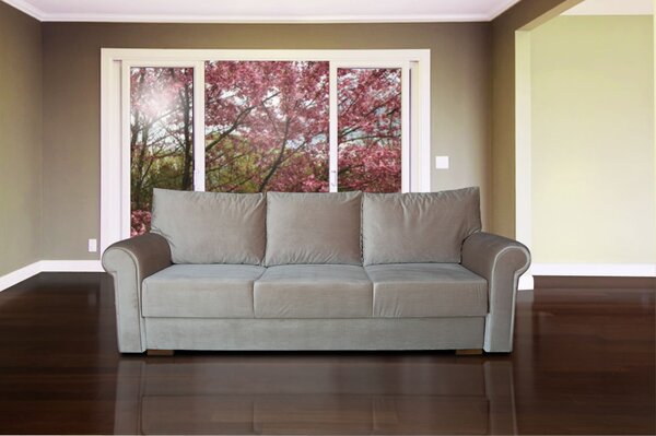 3-osobowa Sofa AMELIA V z funkcją spania w tkaninie plamoodpornej