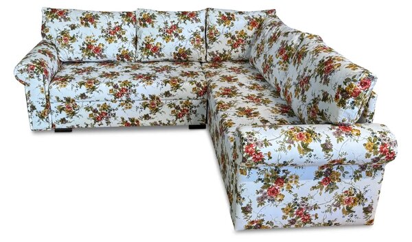 Narożnik rozkładany, kanapa narożna 220/220 cm AMELIA II tkanina Premium