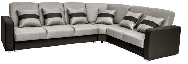 Narożnik wersalkowy CARACAS 300/240 cm funkcja spania 2x schowek