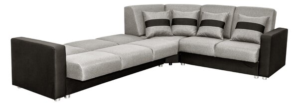 Narożnik wersalkowy CARACAS 300/240 cm funkcja spania 2x schowek