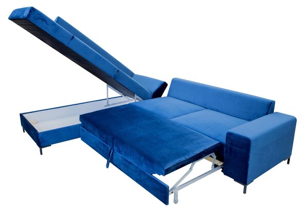 Narożnik OSLO I 300/210 cm w tkaninie welurowej plamoodpornej