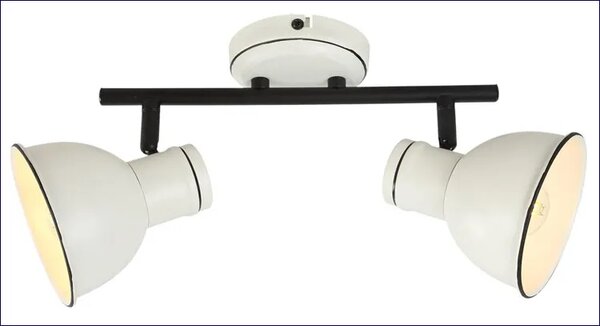 Sufitowa listwa z 2 reflektorami W2-K91