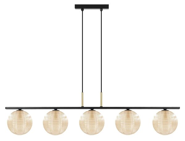Wisząca beżowa lampa D2-F28