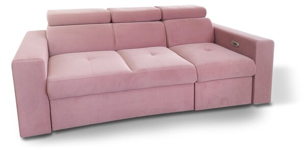 Sofa trzyosobowa Satya I Relax z regulowanymi zagłówkami