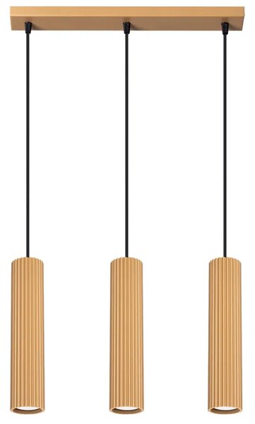 Nowoczesna lampa suftowa złota - 24X D298 D8-E15