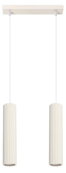 Loftowa beżowa lampa sufitowa - D297 A8-E00