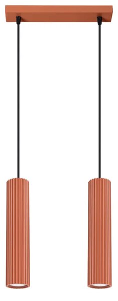 Czerwona loftowa lampa wisząca B2-B70
