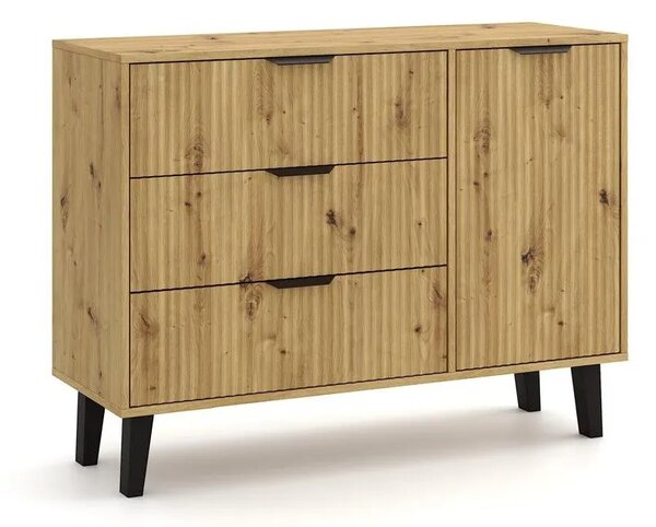 Nowoczesna komoda dąb artisan D2-H18